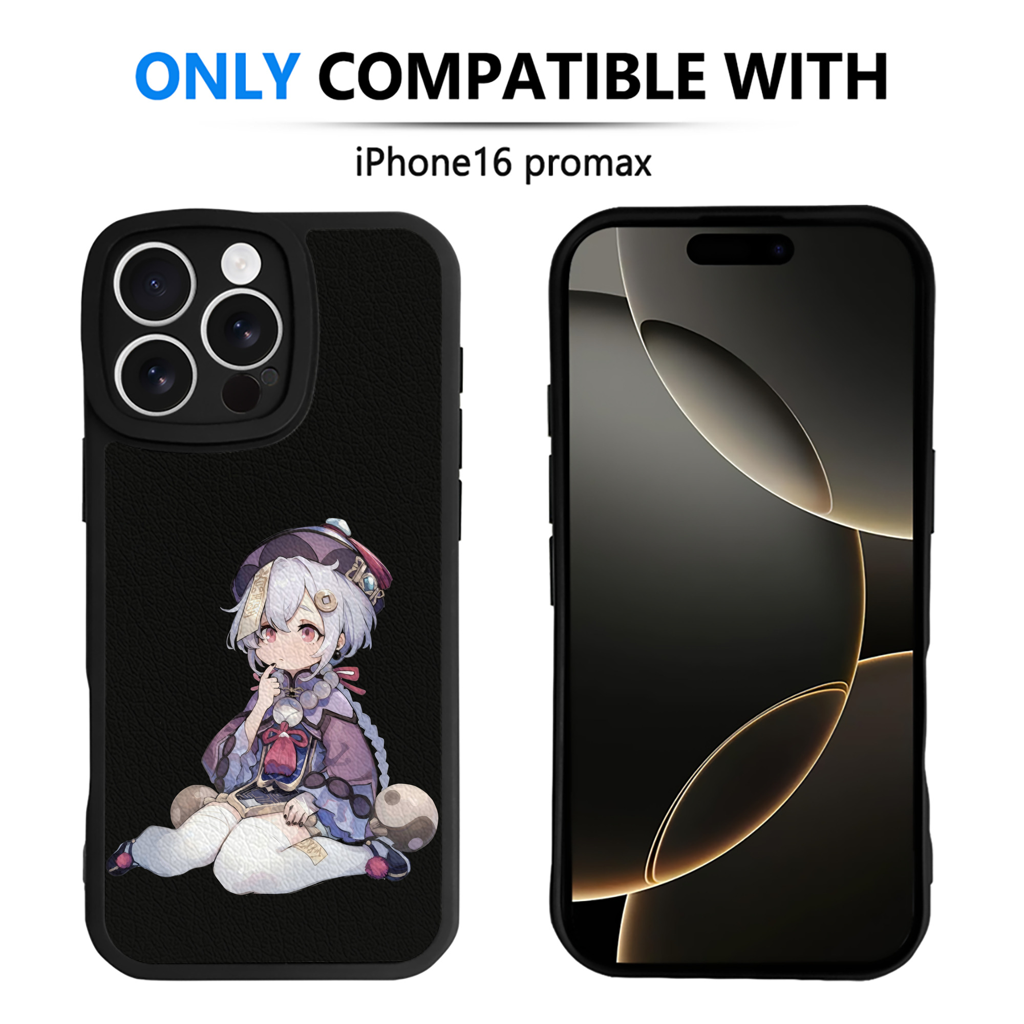 げんし神 七七 なな  genshin Nana 【iPhone 16シリーズ対応】シリコンスマホケース（レザー調） 材質：シリコン